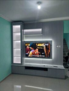 Jasa Pembuatan Backdrop TV Termurah di Depok, Jual Backdrop Tv Modern Di Kaliabang Tengah