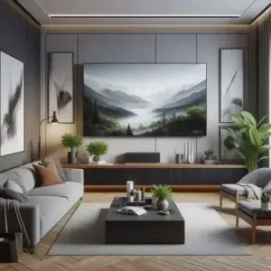 Jual Backdrop Tv Elegan Di Kali Baru