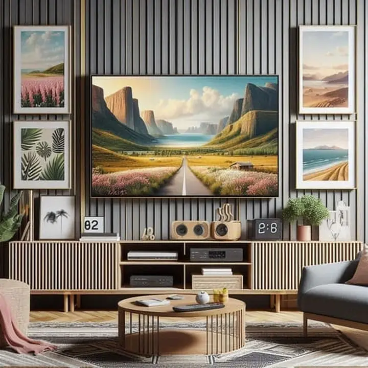 Jasa Pembuatan Backdrop TV Minimalis Perumahan