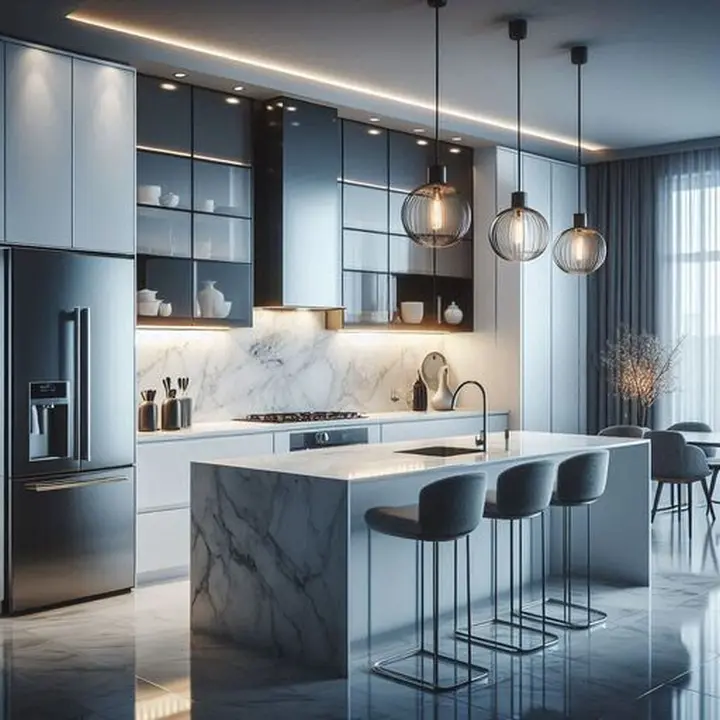 Jasa Pembuatan Kitchen Set Perkantoran SCBD Jakarta