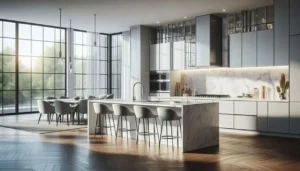 Jasa Pembuatan Kitchen Set Kantor Pelayanan Terbaik di Jabodetabek | Rekomendasi Vendor Profesional Darrel Interior